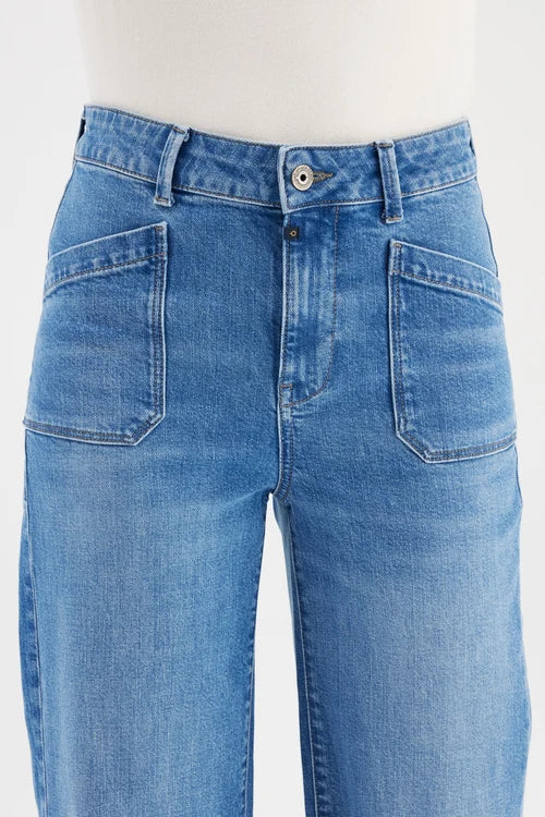 Mira High Waist Full Length Jeans (Mira)