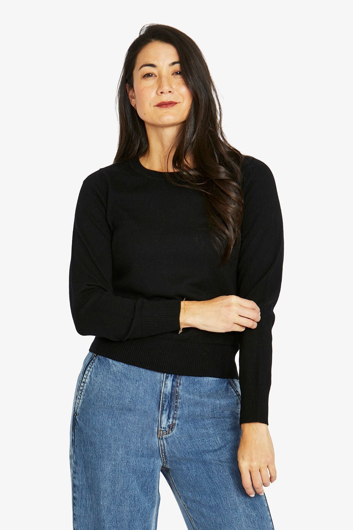 Crew Neck Pullover (60611025A)
