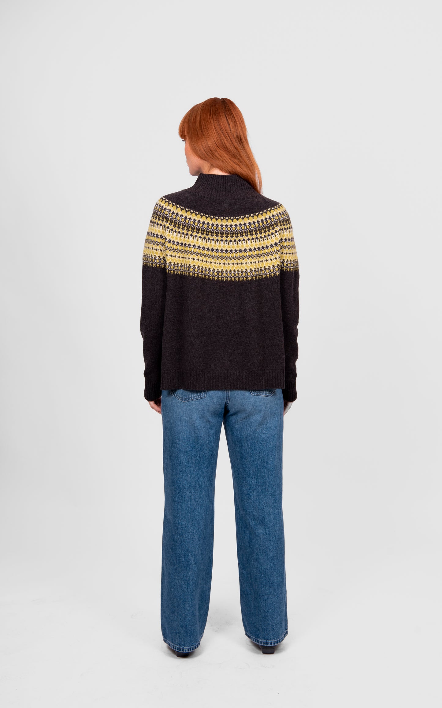 Fair Isle Raglan Pullover (BL6641)