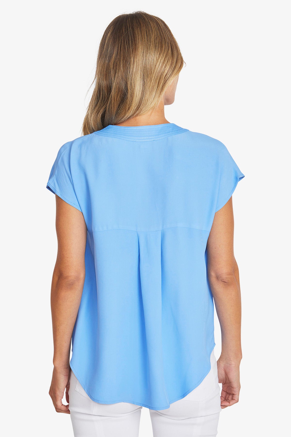 Kira Slinky V-Neck Top (P595357)