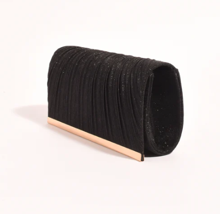 Linnie Pleat Fold Over Clutch (AVD1761)