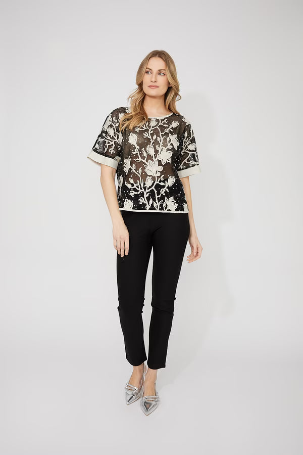Floral Embroidered Top (266206)
