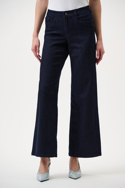 Classic Wide-Leg Stretch Jeans Goldie (251968)