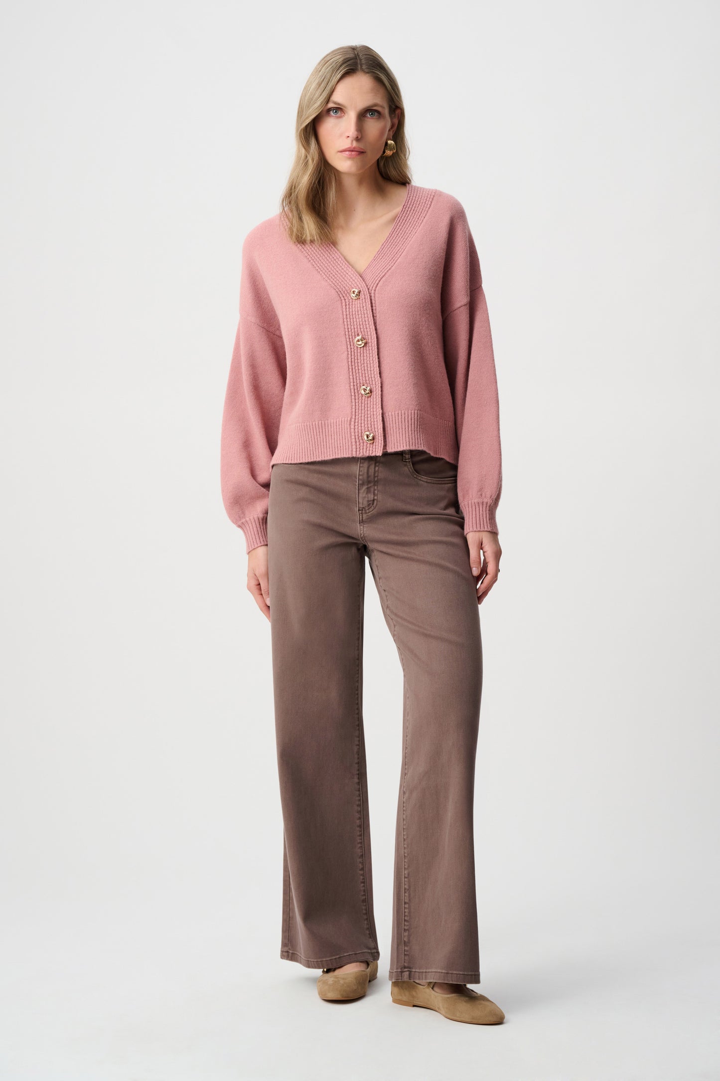 Classic Wide-Leg Stretch Jeans Goldie (251968)