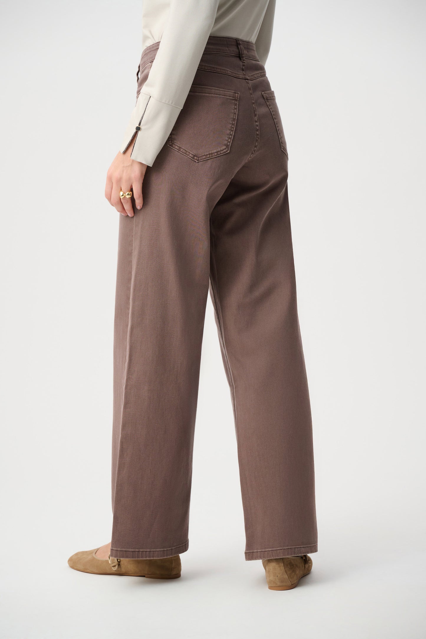Classic Wide-Leg Stretch Jeans Goldie (251968)