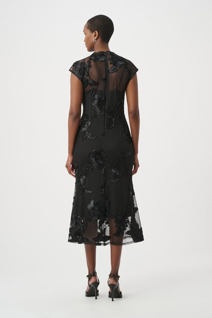 Embellished Trumpet Dress (264143)