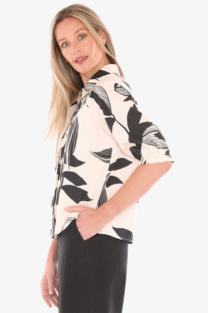 Vine Print Shirt (596J3091)