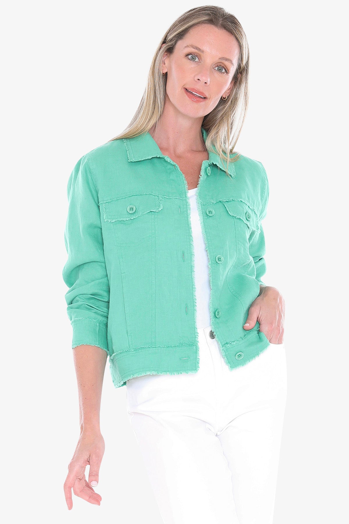 Raw Edge Jacket (596J4065)