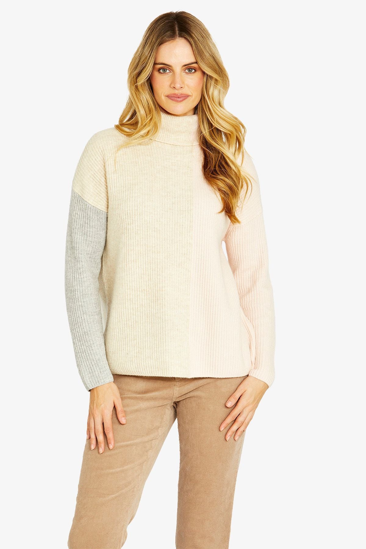 Tori Colour Block Pullover (P605015)