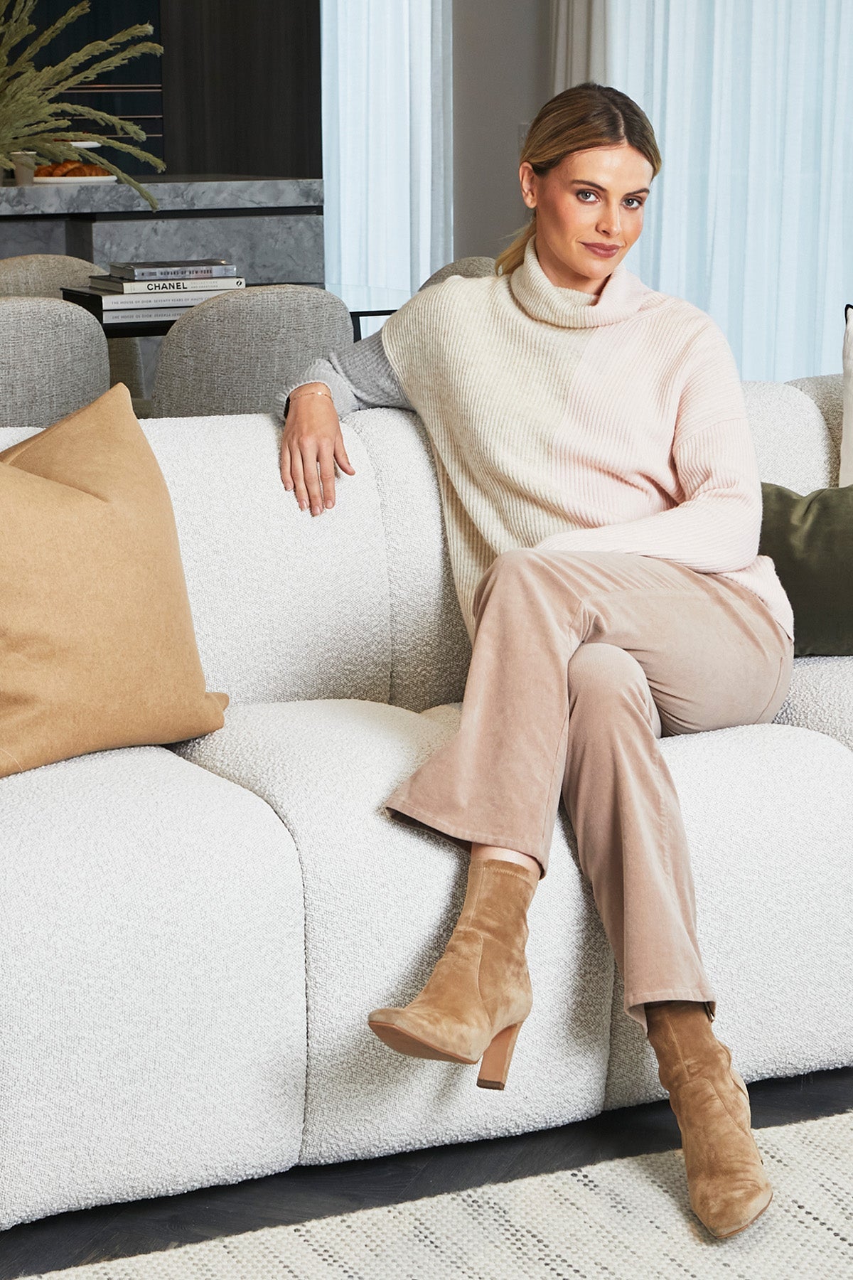 Tori Colour Block Pullover (P605015)