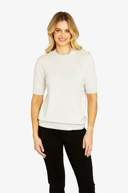 Isabel Button Pullover (P605034)