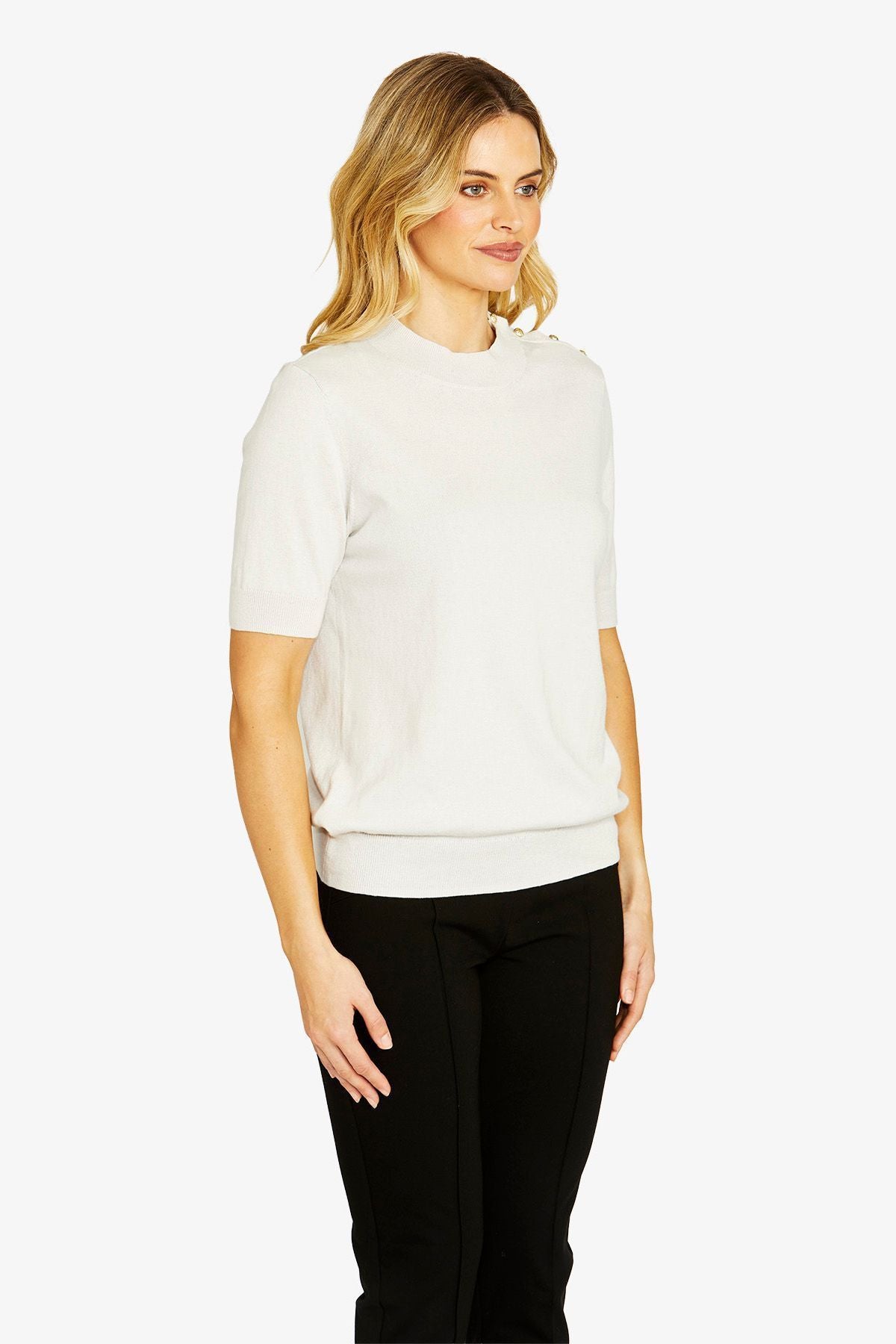 Isabel Button Pullover (P605034)