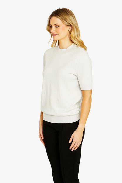 Isabel Button Pullover (P605034)