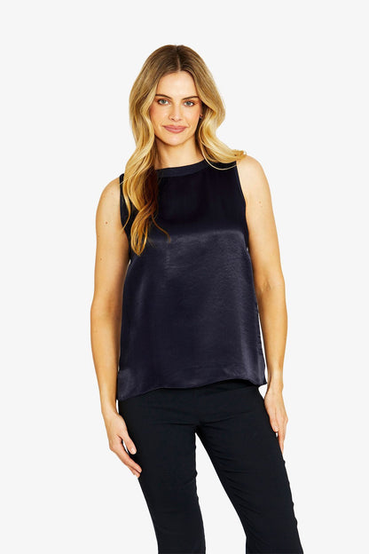 Sammi Contrast Knit Tank Top (P605301)