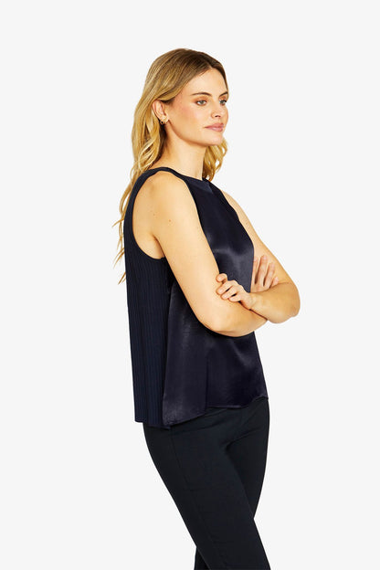 Sammi Contrast Knit Tank Top (P605301)