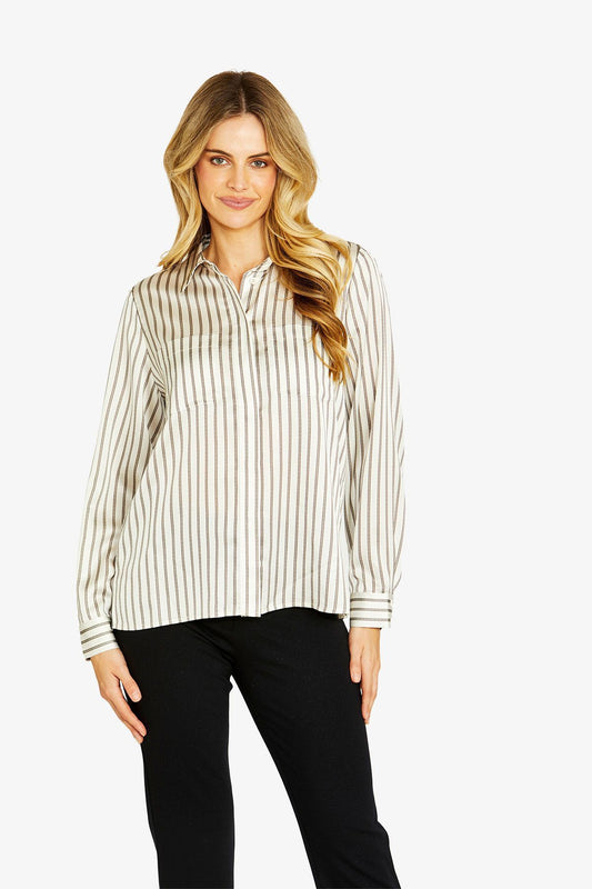 Slinky Stripe Shirt (P605304)