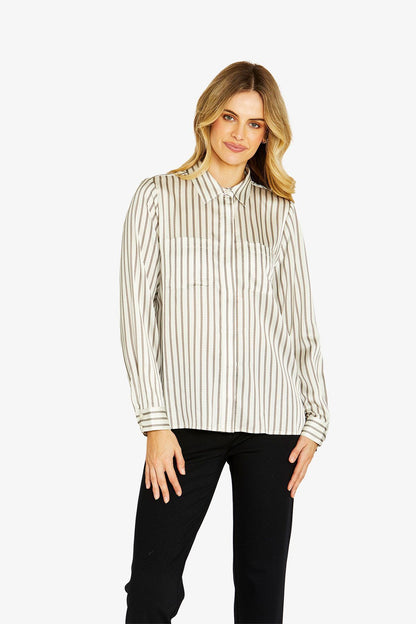 Slinky Stripe Shirt (P605304)