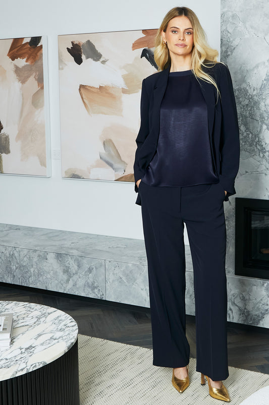 Chloe Crepe Blazer (P605406)