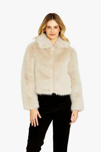 Wintour Faux Fur Jacket (P605400)