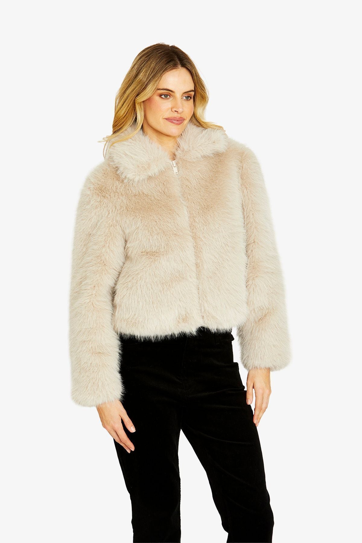 Wintour Faux Fur Jacket (P605400)