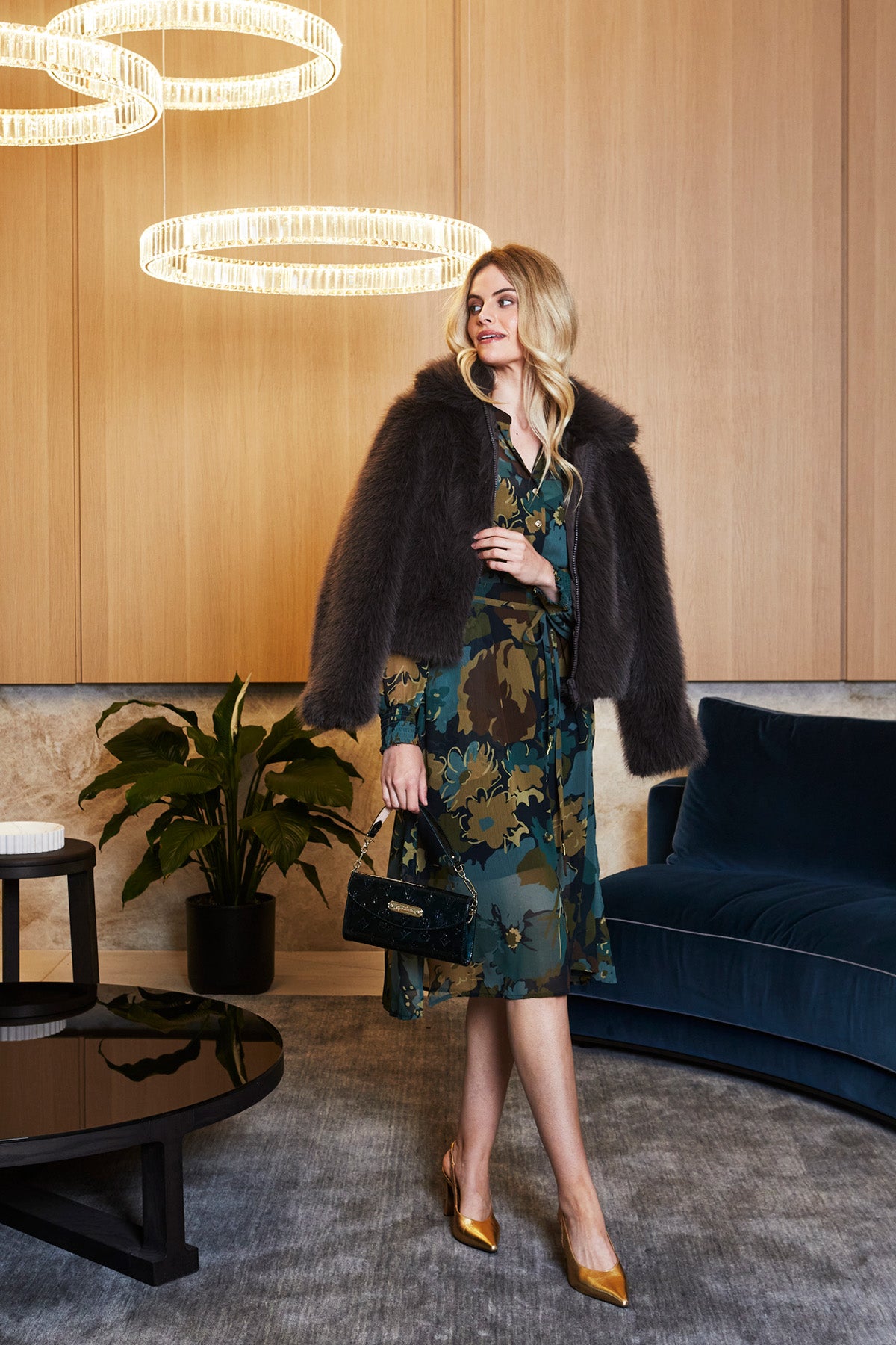 Wintour Faux Fur Jacket (P605400)