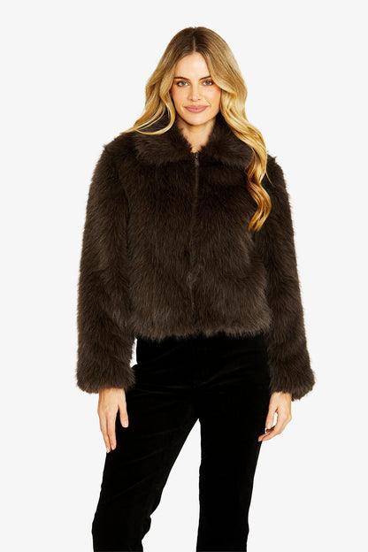 Wintour Faux Fur Jacket (P605400)