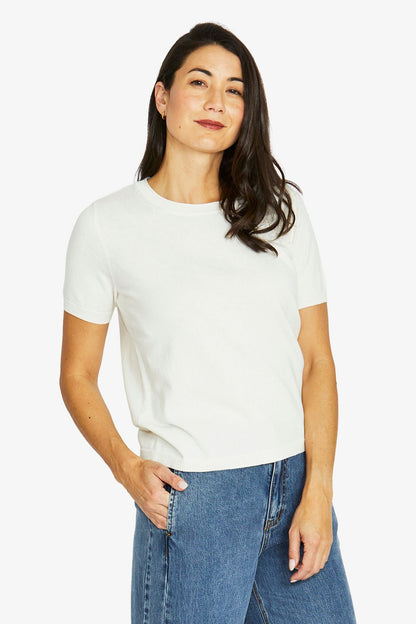 Short Sleeve Knit Top (60611017A)