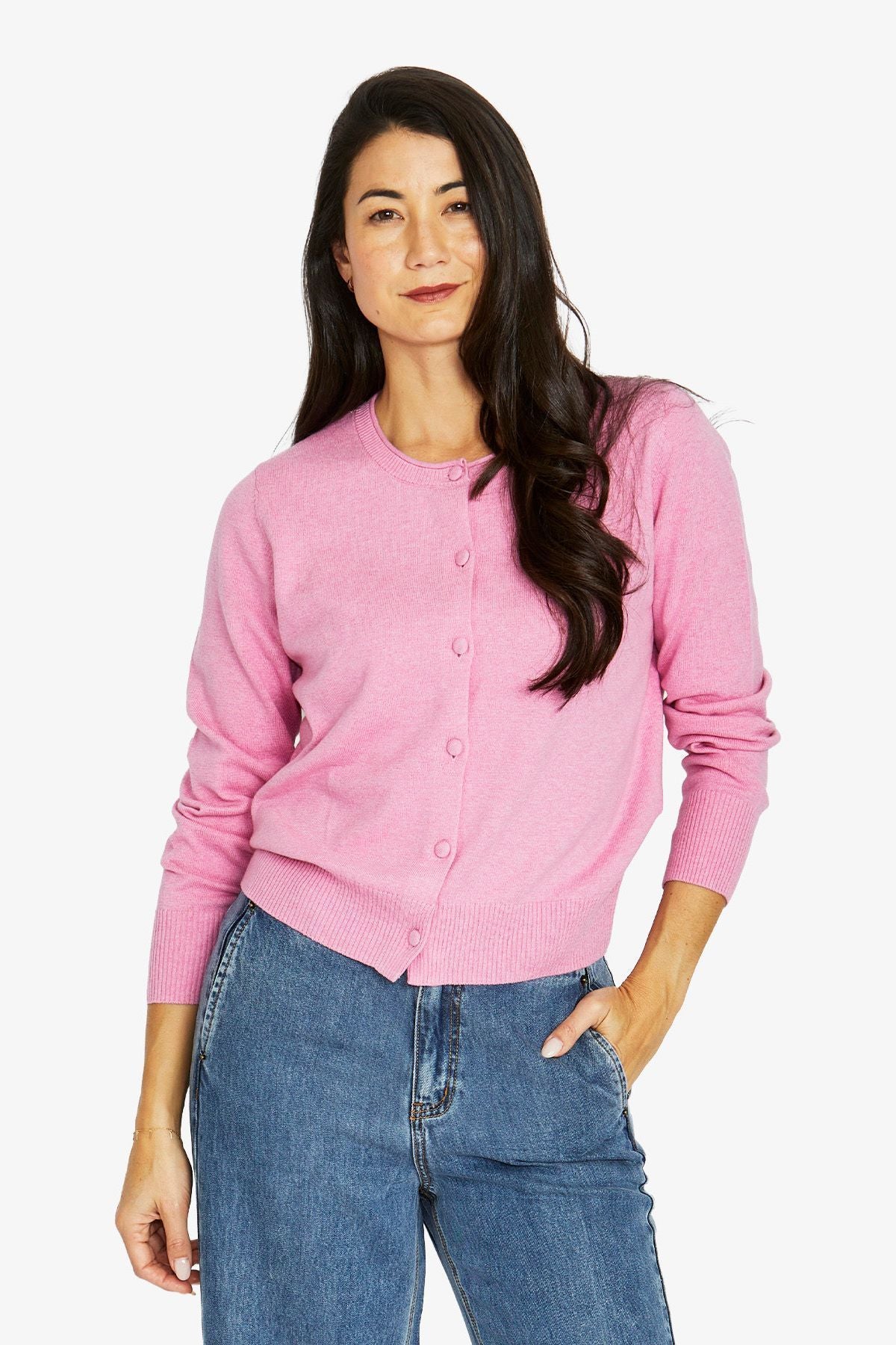 Roll Edge Cardigan (60611024A)