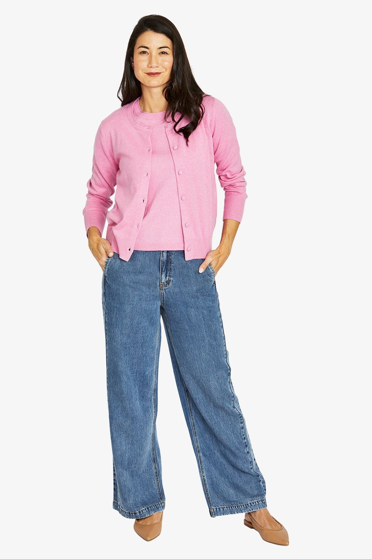 Roll Edge Cardigan (60611024A)