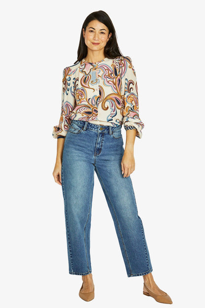 Gypsy Paisley Top (606J3063A)