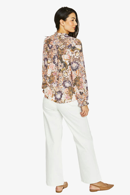 Delicate Paisley Top (606J3078A)