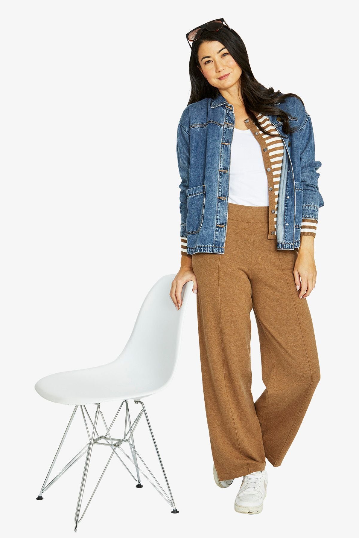 Soft Denim Jacket (606J4018A)