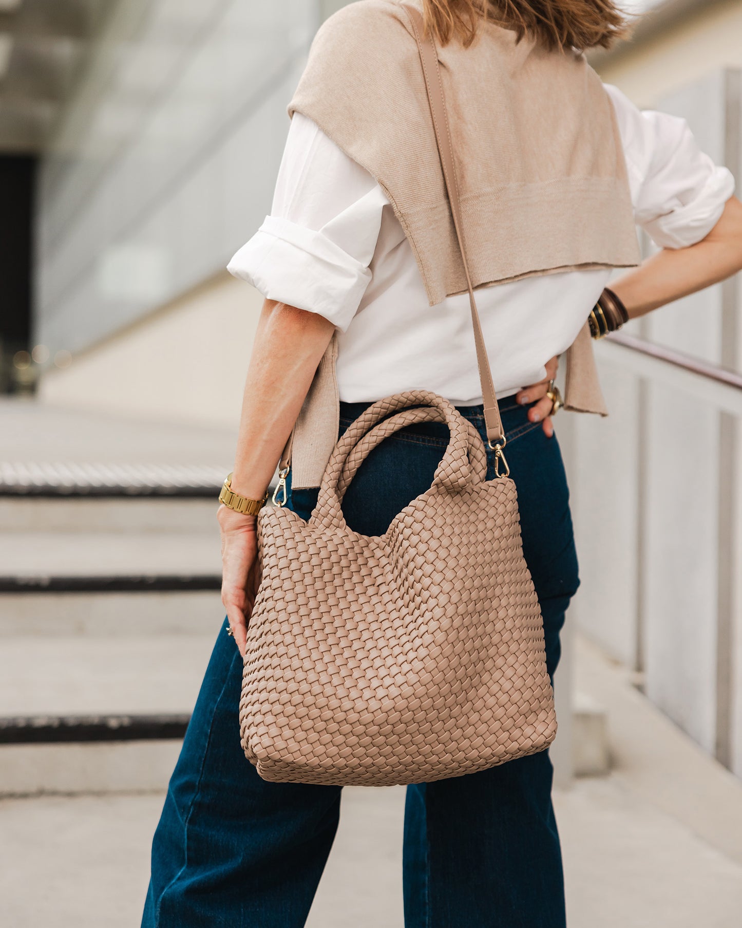 Cruiser Woven Tote Bag (9623)
