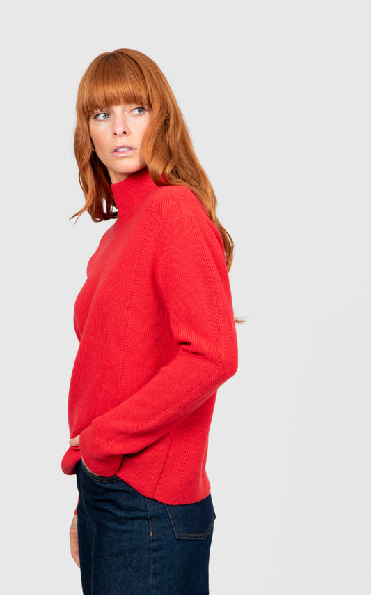 High Crew 1/2 Cardi Pullover (BL6609)