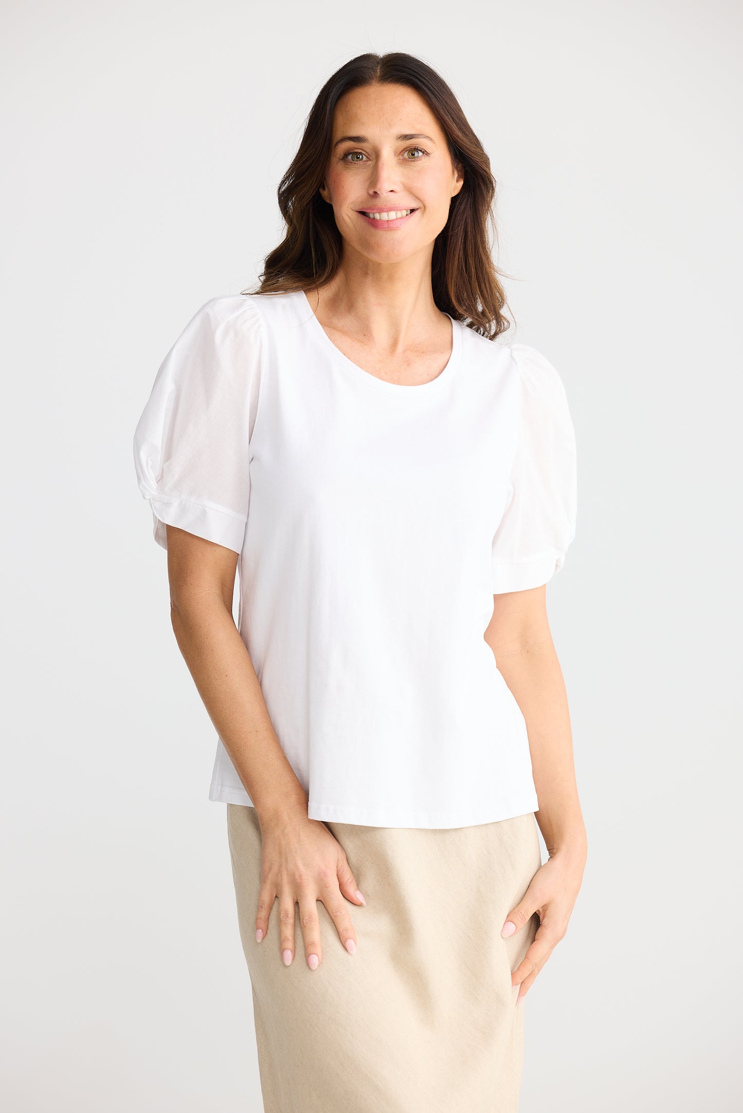 Abigail Round Tee (25442-1)