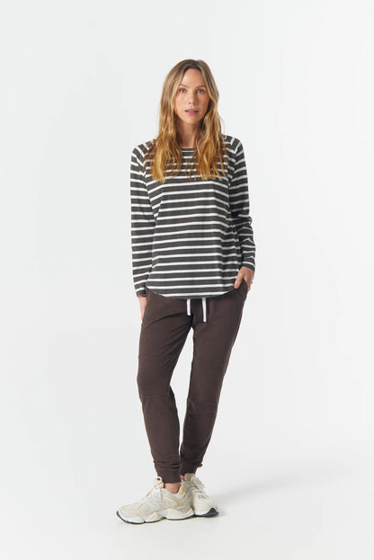 The Hero Stripe Raglan Tee (1214)
