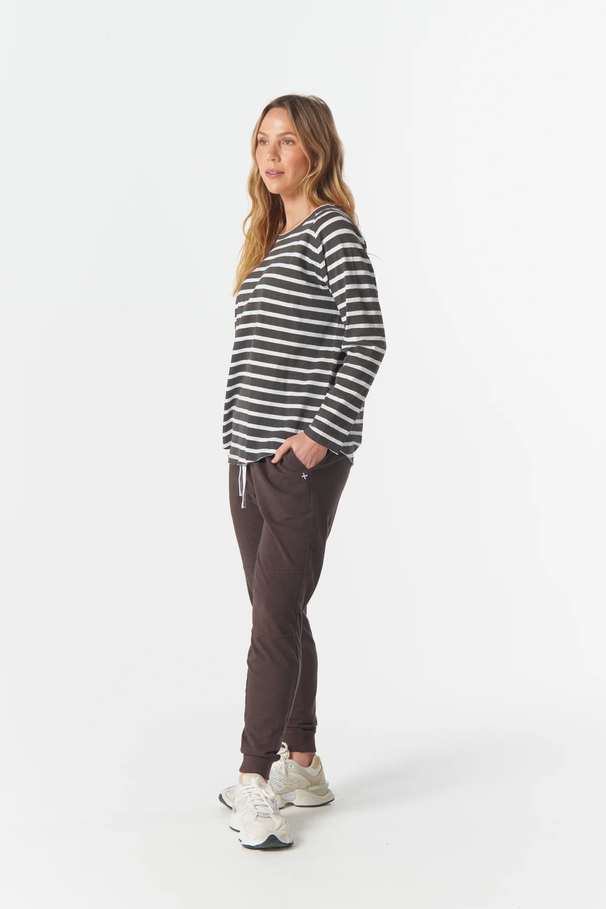 The Hero Stripe Raglan Tee (1214)