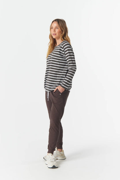 The Hero Stripe Raglan Tee (1214)