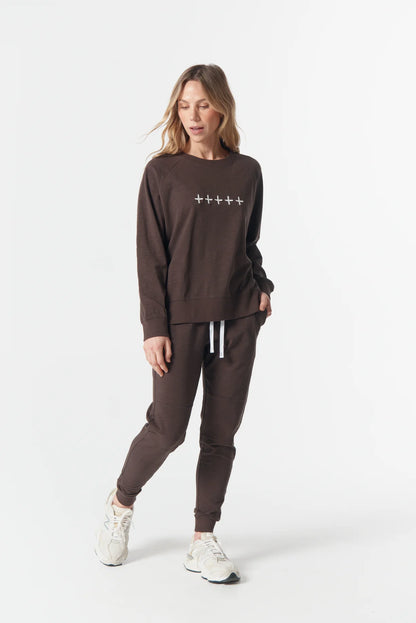 My Fave Cotton Five Cross Sweater (1832)