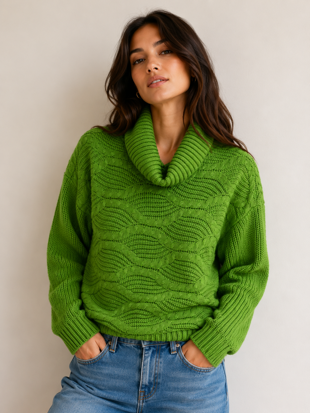 Wave Knit Sweater (SS275)