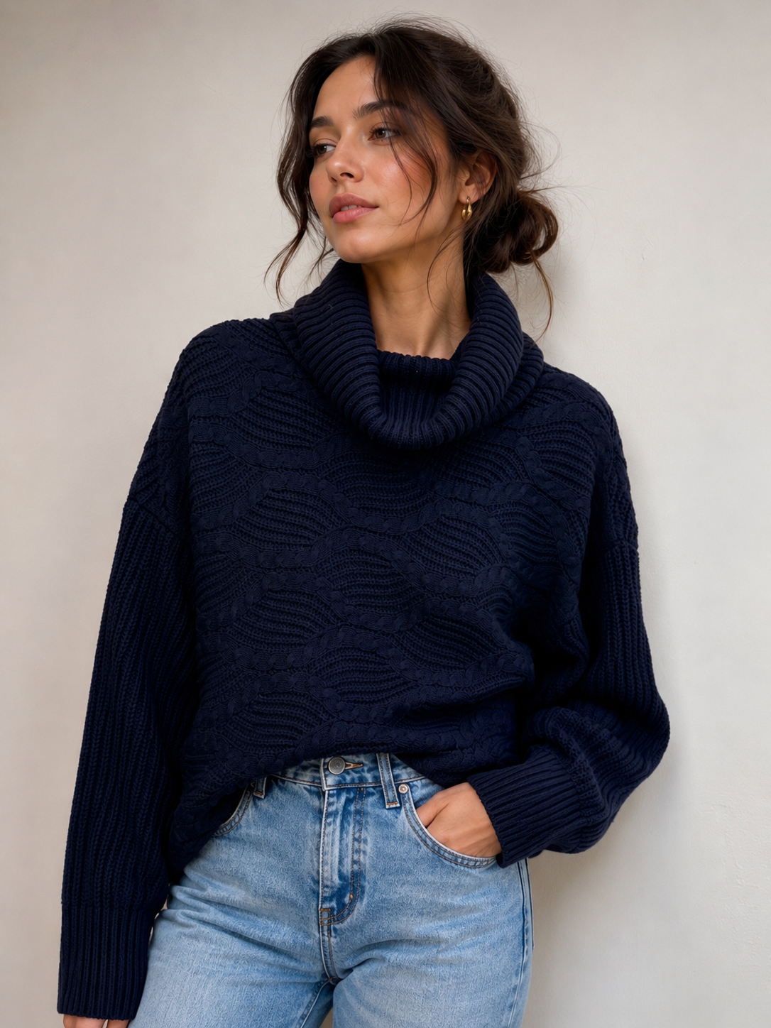 Wave Knit Sweater (SS275)