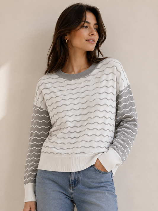 Wavey Sweater (K29)