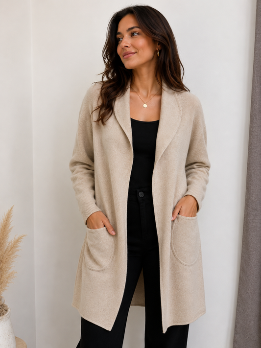 Round Pocket Cardigan (6125)