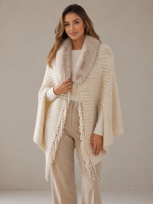 Faux Fur Cape (Warda.7002511)