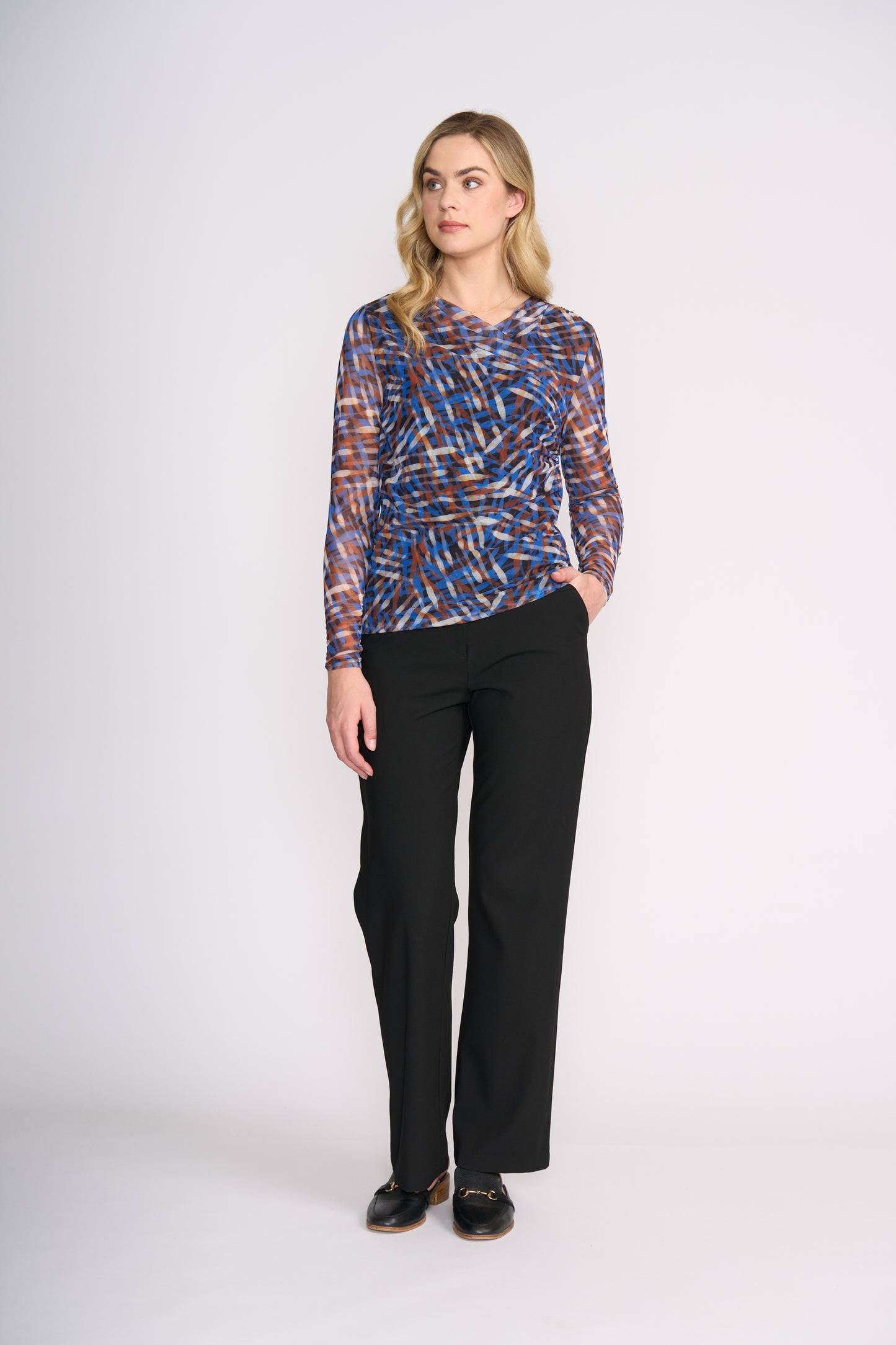 Sheer Fun Wrap Top (FO8535)