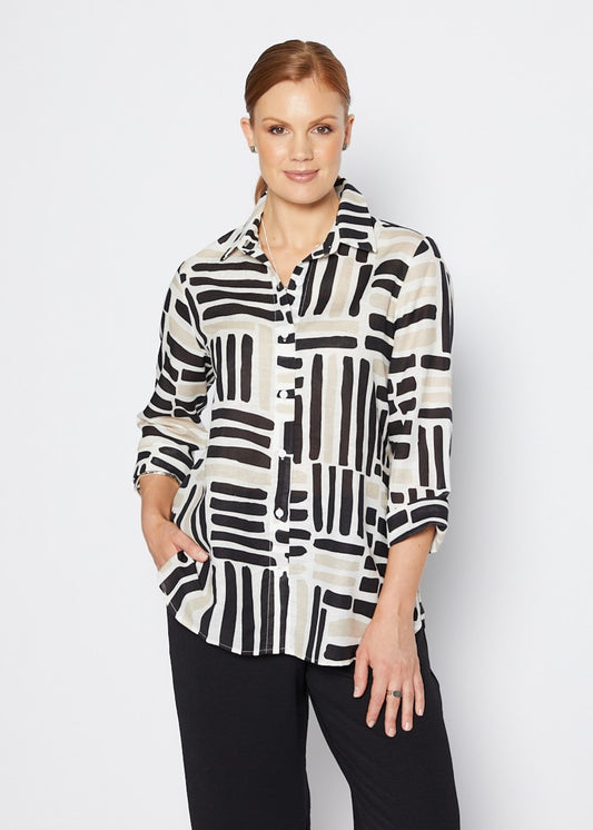 3/4 Linen Shirt (REGIS)