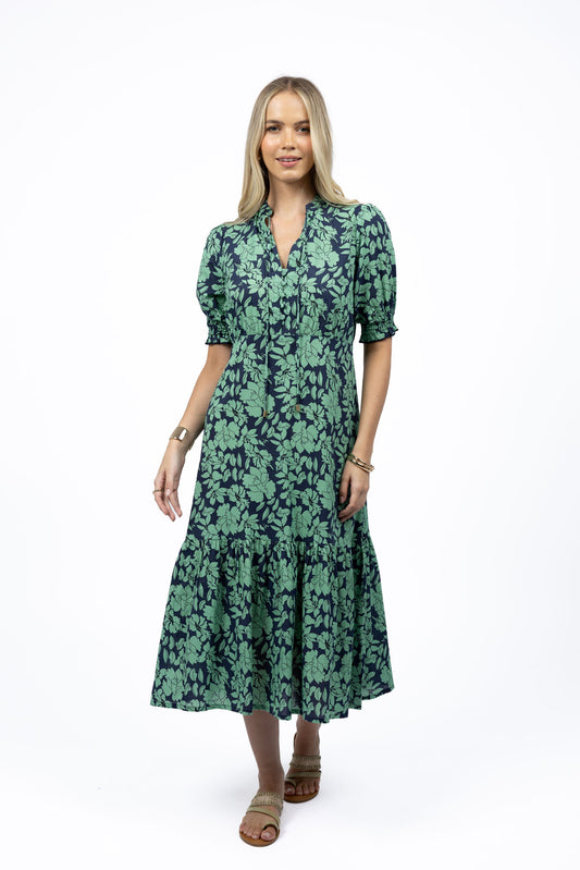 FLEUR MIDI DRESS (HS25100)