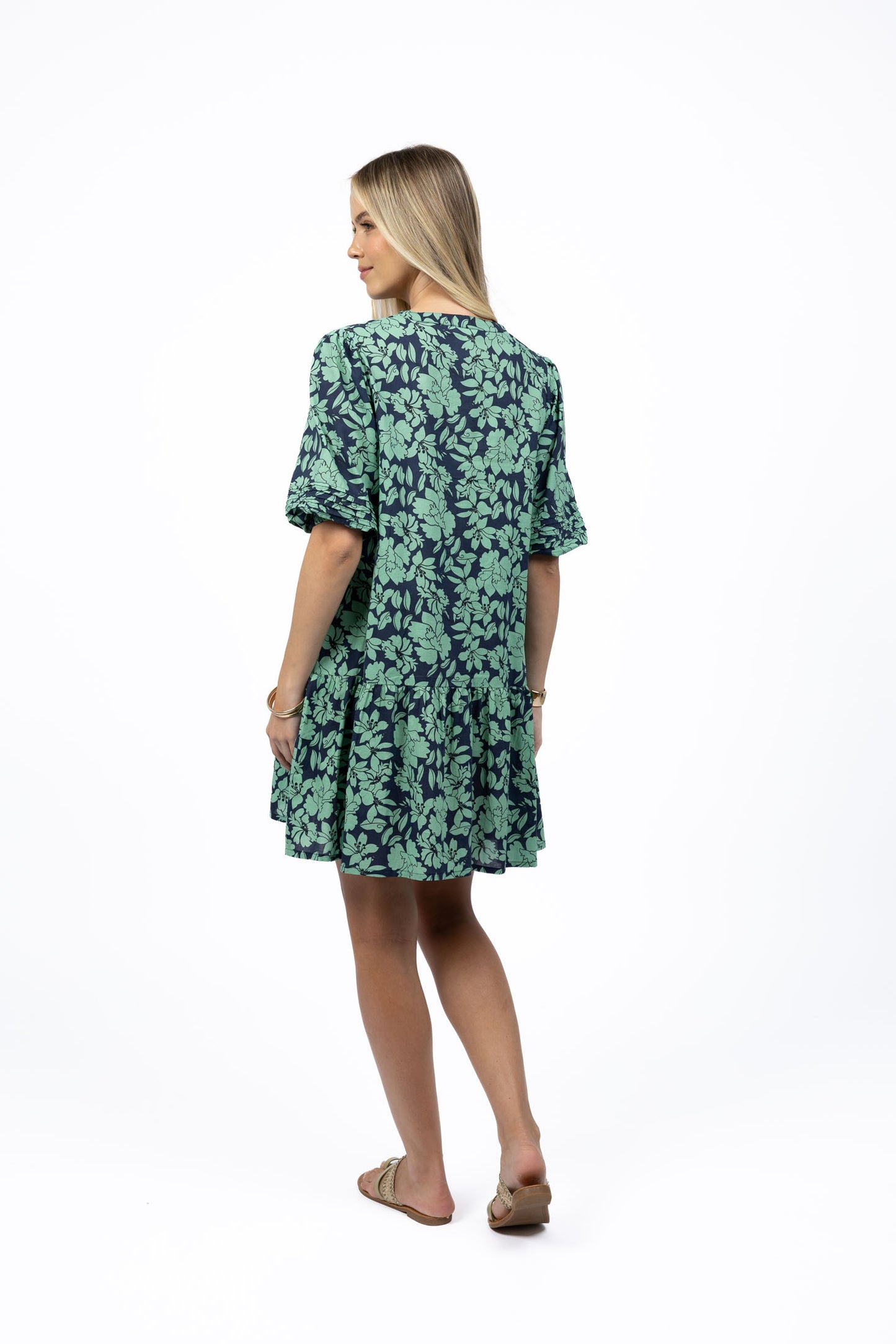 FLEUR SMOCK DRESS (HS25103)