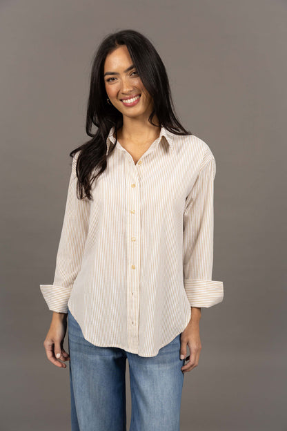 NALA STRIPE SHIRT (HW26600)