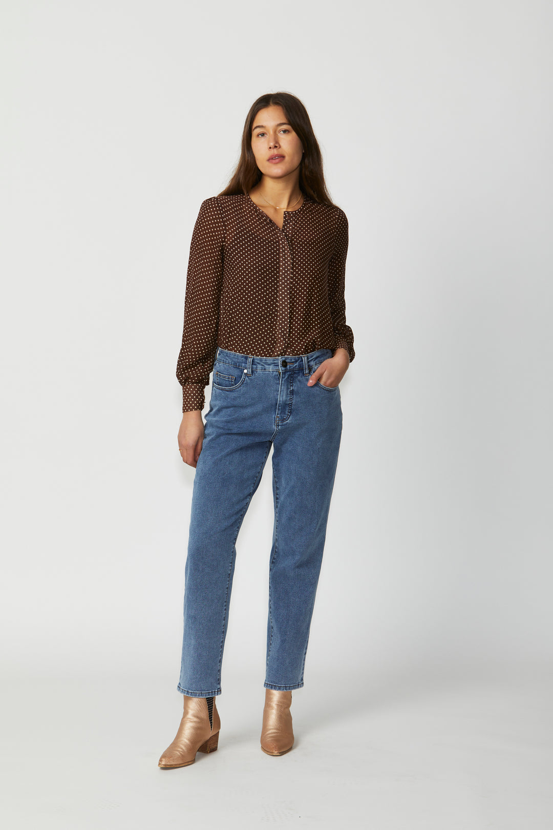 Straight Leg Grazer Jean (Dover)